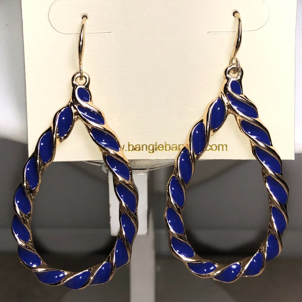 Amrita Blue & Turquoise Dangle Earrings